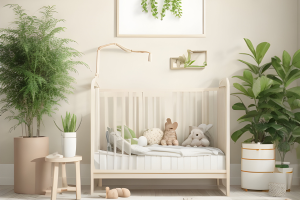 Plantas seguras para quarto de bebê mantendo uma decoração harmoniosa. 