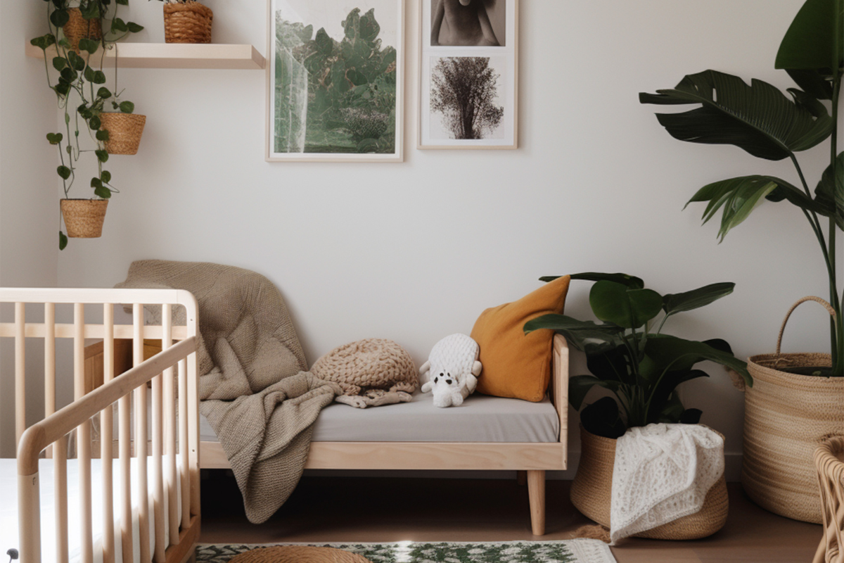 Plantas seguras para quarto de bebê e que ajudam na decoração.