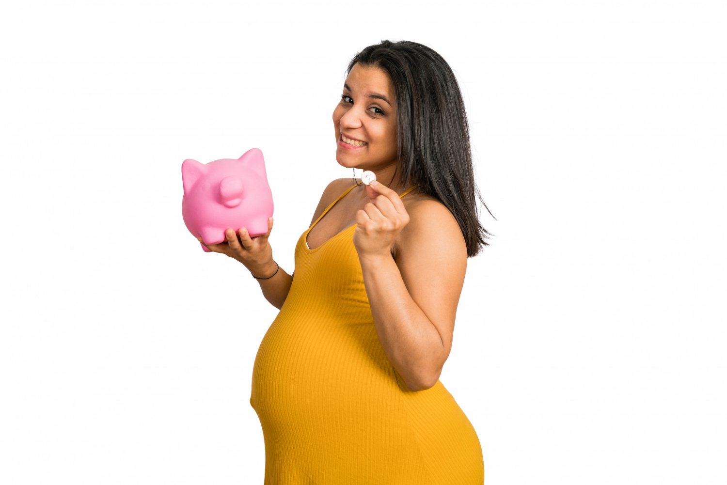 mulher gravida descobrindo como solicitar salário-maternidade urbano