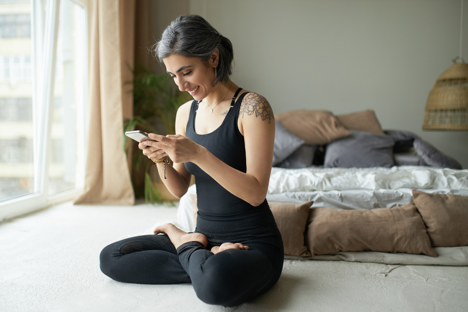 meditar em casa pelo aplicativo de meditação