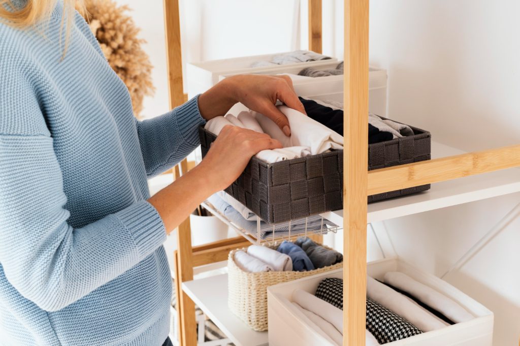 home organization ideas shelf