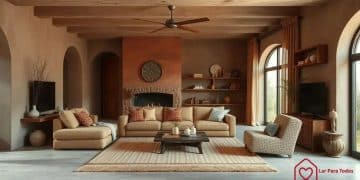 Tons terrosos na decoração: transforme seu espaço