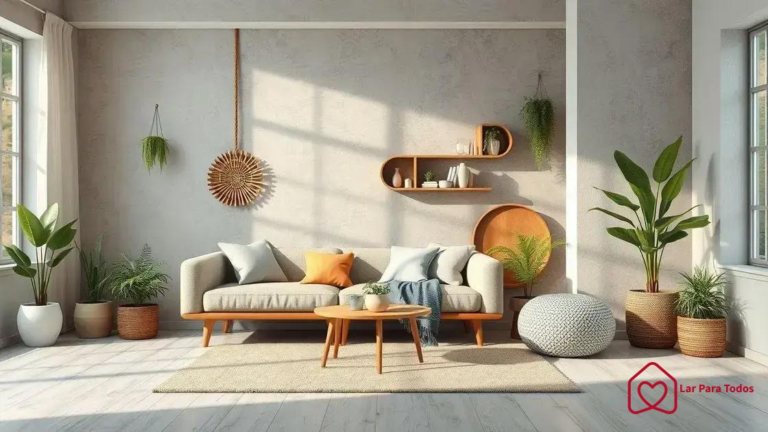 Sustentabilidade na decoração