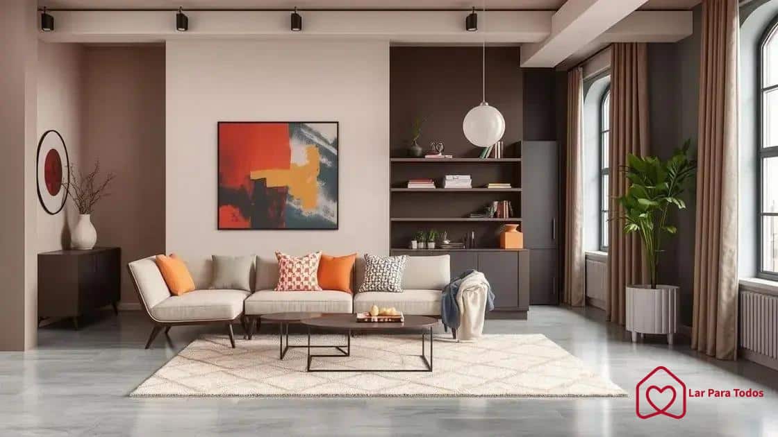 Tendências atuais em cores para interiores