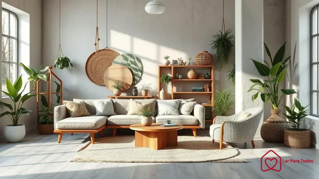Sustentabilidade na decoração