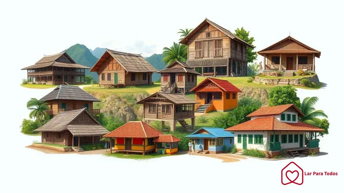 Exemplos icônicos de arquitetura vernacular