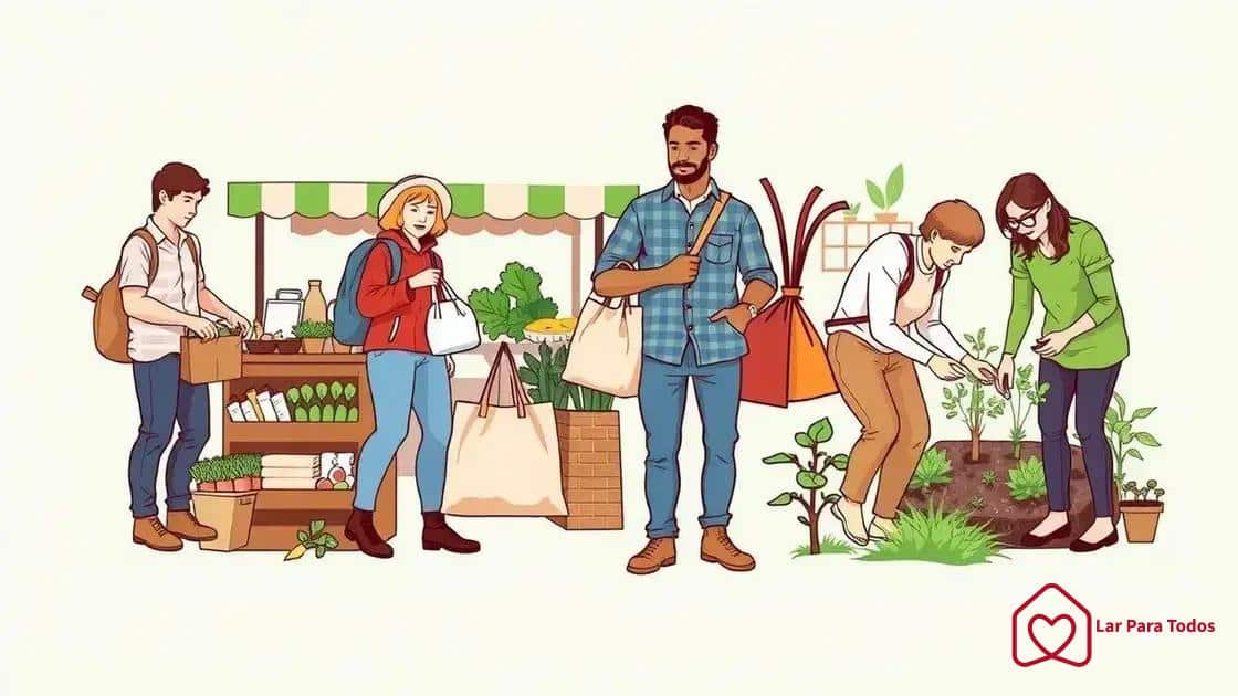 Sustainable lifestyle choices