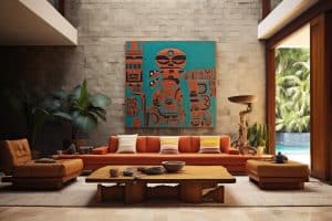 Maximalist interior design