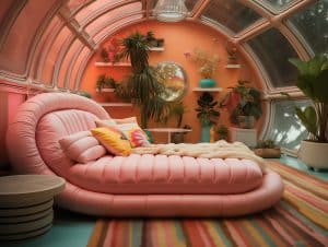 Maximalist interior design