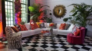 Maximalist interior design