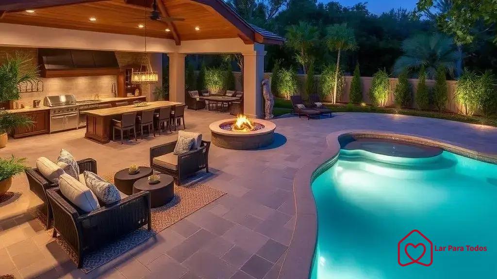 Creating outdoor luxe living spaces
