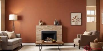 Benjamin Moore Cinnamon Slate Accent Wall Guide