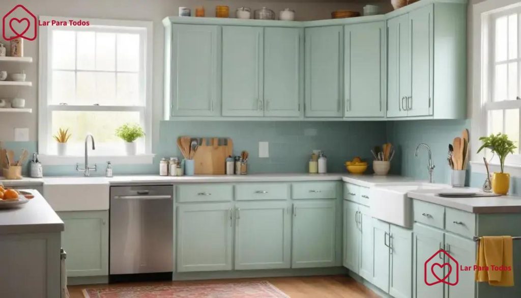 Bold brown cabinetry paint