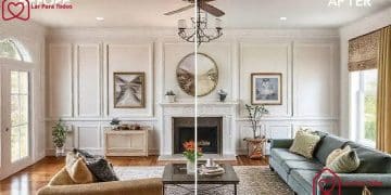 Renter friendly wall paneling hack: transform your space