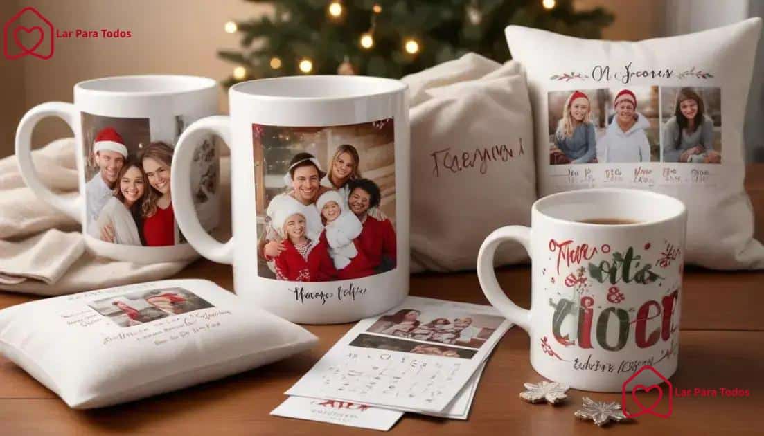 Sugestões de presentes personalizados para o Natal