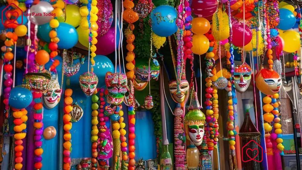 Dicas de DIY para enfeites de Carnaval