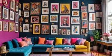 Maximalist gallery wall in 1 day: transform your space