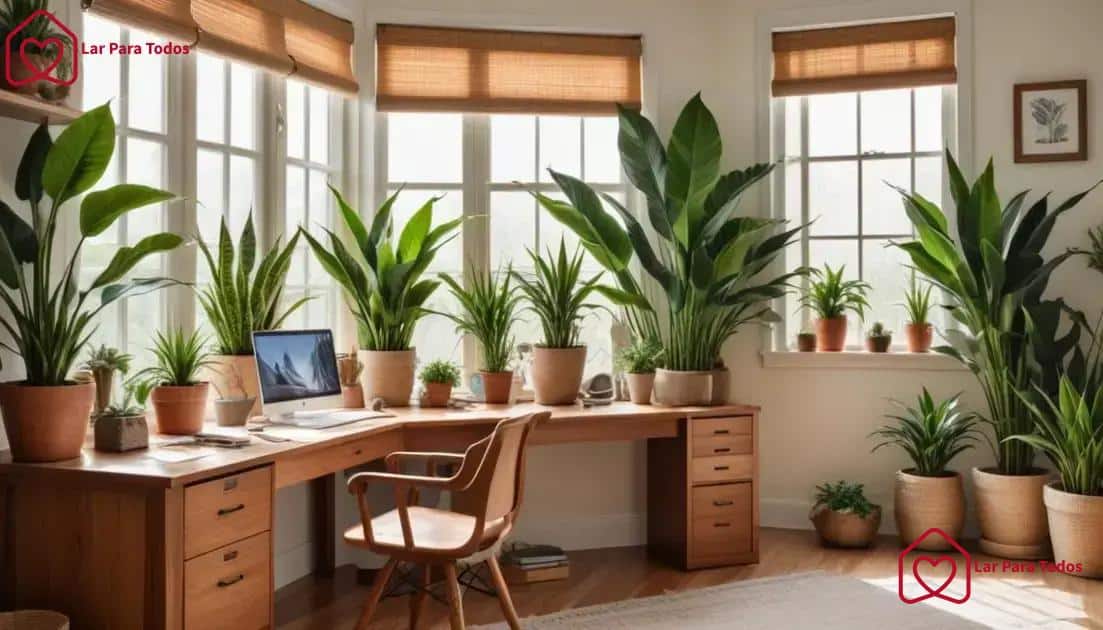 Incorporating plants and nature into your workspace