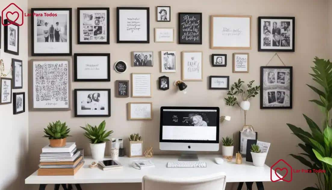 Personalizing your workspace with decor