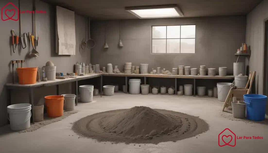 Materiais necessários para a aplicação