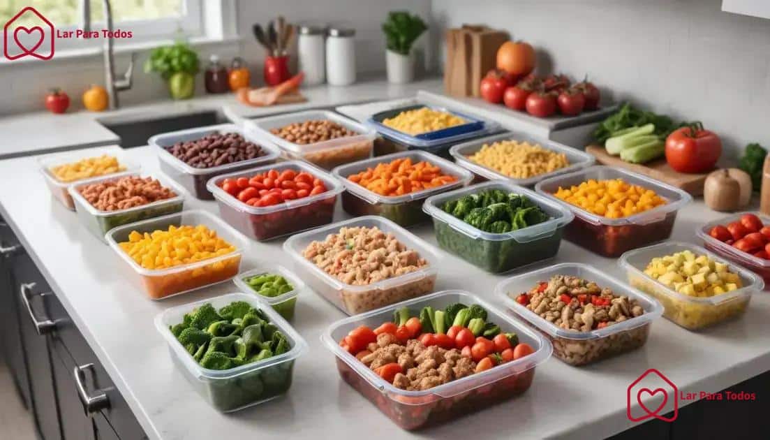 Meal prepping to save time and money