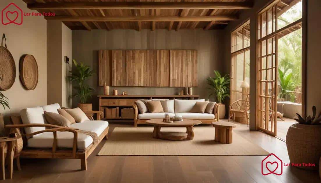 Materiais sustentáveis: a nova era da decoração Materiais sustentáveis: a nova era da decoração